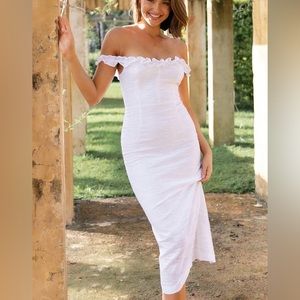Petal and Pup White Florez Dress